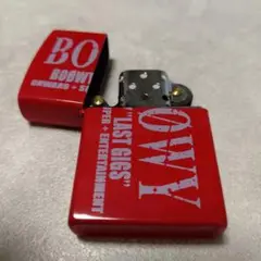 BOØWY “LAST GIGS” ZIPPO風オイルライター 1個（RED）