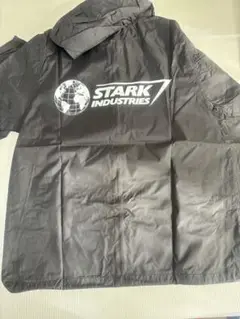 新品　MARVEL スターク・インダストリーズ　ナイロンジャケット　Ｌ　ブラック