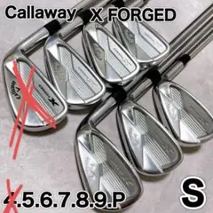 【豪華7本】Callaway X FORGED 2018 右利き 4-9.P