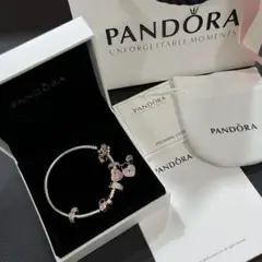 Pandora パンドラ ブレスレット 魅の銀河 ローズゴールド