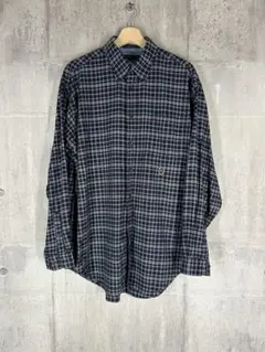 TOMMY HILFIGER チェック柄 長袖シャツ L