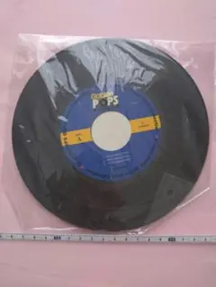 Golden POPS 45 RPM レコード風　マウスパッド