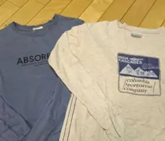 【断捨離強化中】Columbiaほか長袖Tシャツ150～160cm 2枚セット