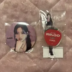 ITZY RINGO ユナ 缶バッチ 缶バッジ アクスタ