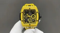 Hublot イエロー クロノグラフ 手巻き時計