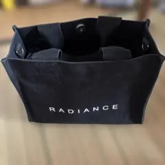 RADIANCE ブラック トートバッグ
