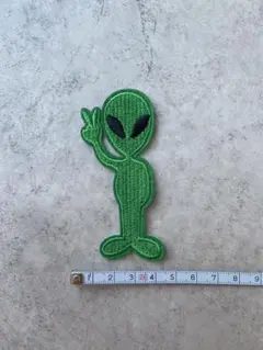 アイロンワッペン☆宇宙人