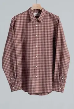 ErniePalo Silk Cotton Shirt check