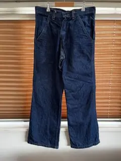 70s 濃紺 ストア物？ ビンテージ デニムパンツ 42talon