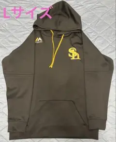 ソフトバンクホークス　ジップアップパーカーＬ ソフトバンクホークス ジップアップパーカーL - メルカリ