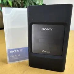【中古品】SONYPORTABLESTORAGE2TBHDD PSZ-HC2T⑩