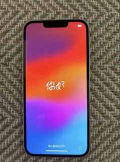 iPhone 13 バッテリー100%