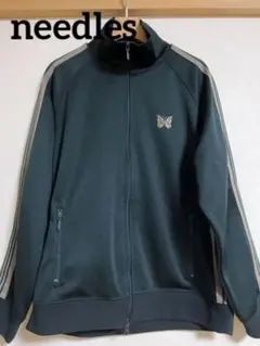 美品 needles 21aw トラックジャケット ダークグリーン
