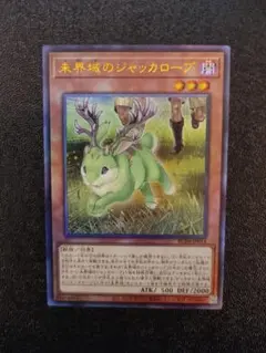 遊戯王 未開域のジャッカロープ レリーフ