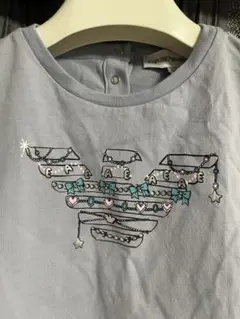 EMPORIO ARMANI 紫　Tシャツ 36M