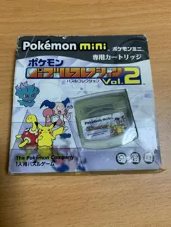 ポケモンミニ　専用カードリッジのみ　ポケモンレースミニ　箱あり一部破損