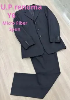 美品✨U.P renoma◇レノマ◇メンズスーツセットアップ Y6(L相当)