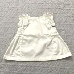 b ROOM フリル付きブラウス　90