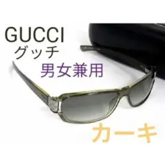 ☆ GUCCI グッチ カーキフレーム サングラス 男女可