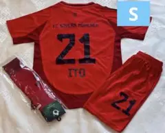 【Sサイズ】伊藤洋輝　バイエルン・ミュンヘン　24-25 シーズンユニフォーム