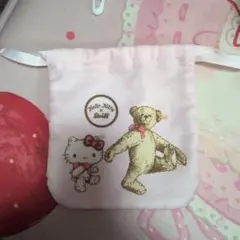 シュタイフ✕キティコラボ巾着