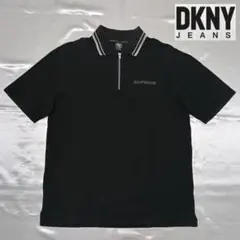 【DKNY JEANS】ダナキャランニューヨークジーンズのハーフジップポロシャツ