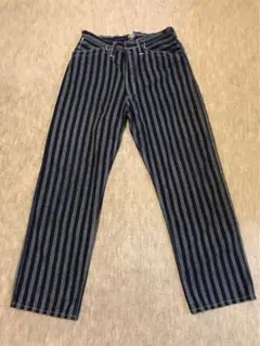 フリーホイーラーズ ロングショアマン ワークパンツ ストライプウォバッシュ