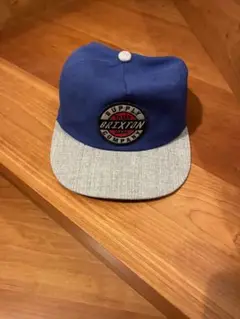 Brixton スナップバックキャップ 青とグレー