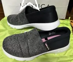 Kaeppa スリッポン グレー/ブラック