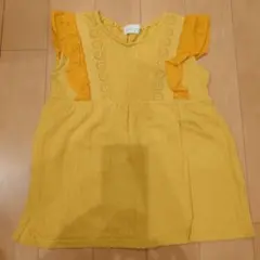 ウィルメリー　山吹色カットソー　タンクトップ　チュニック