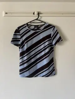 D&G 半袖ストライプTシャツ