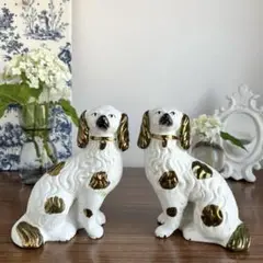 バーレイ ♤ スタッフォードシャードッグ 19cm ♤ 英国ヴィンテージ
