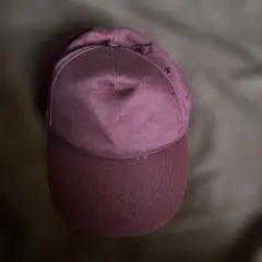 キャップ　無地　ボルドー