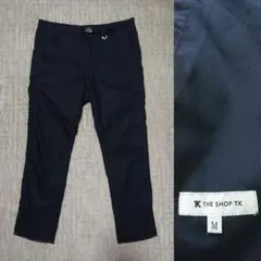 TK/タケオキクチ ◆イージーストレッチアンクルパンツ ボトムス ネイビー M