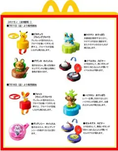 ポケットモンスター　ハッピーセット ポケモン・ザ・ムービーXY全８種