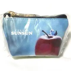 パペットスンスン 三角ミニ ポーチ アップル【新品】【未開封】