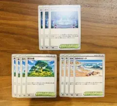 ポケモンカード 活力の森 なみのりビーチ ミステリーガーデン 11枚セット