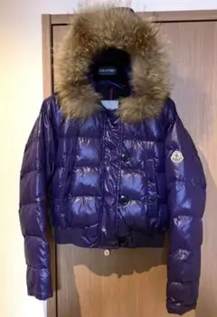 モンクレール MONCLER ファー付き ダウンジャケット