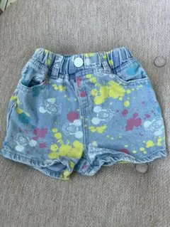 LITTC カラフルデニムショーツ 80