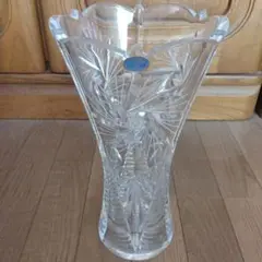 箱つき　ボヘミアクリスタル花瓶