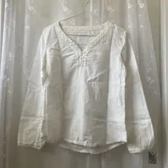サニークラウズ　リネンブラウス