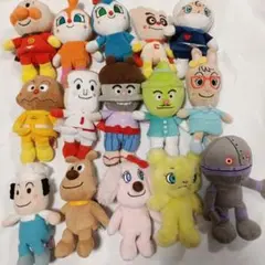 アンパンマン ぬいぐるみ 15体セット ぷりちいびーんず