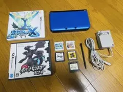 Nintendo 3DS LL ブルー×ブラック その他ゲーム付き