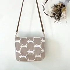 限定価格⚮̈ミナペルホネン　runrunrun beige ショルダーバッグ