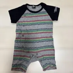 RAD CUSTOM ストライプロンパース