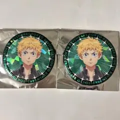 東京リベンジャーズ　リベスロ　渋谷ジャック　ホログラム缶バッジ　花垣武道　2点