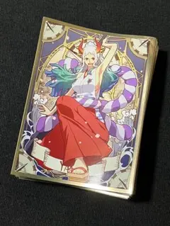 【美品】ワンピースカードゲーム スリーブ ヤマト 60枚 混沌の女神様