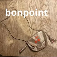 bonpoint ゴールド チェリーポシェット