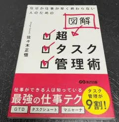 なぜか仕事が早く終わらない人のための図解超タスク管理術
