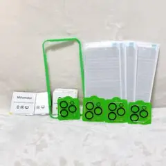 Milomdoi 4枚パック iPhone 15 Pro Max 保護フィルム